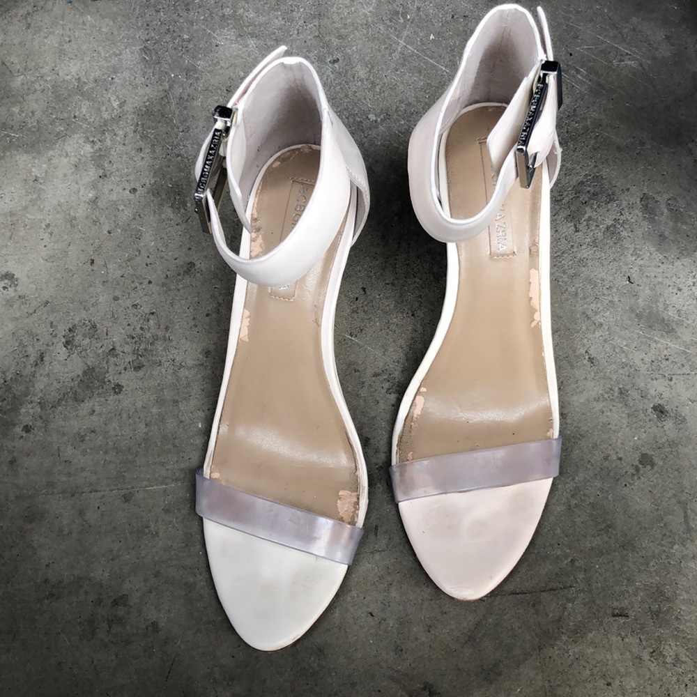 Vintage Nude Wedges